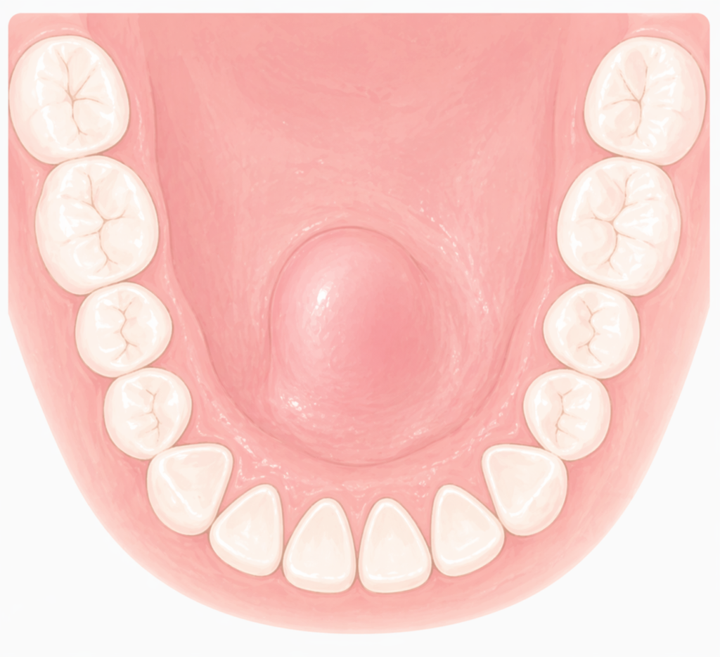 骨隆起　イメージ図